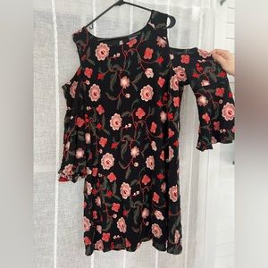 Luxology Floral Embroidered Dress